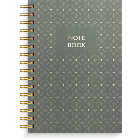 Notebook Burde Spiral Pattern Lined