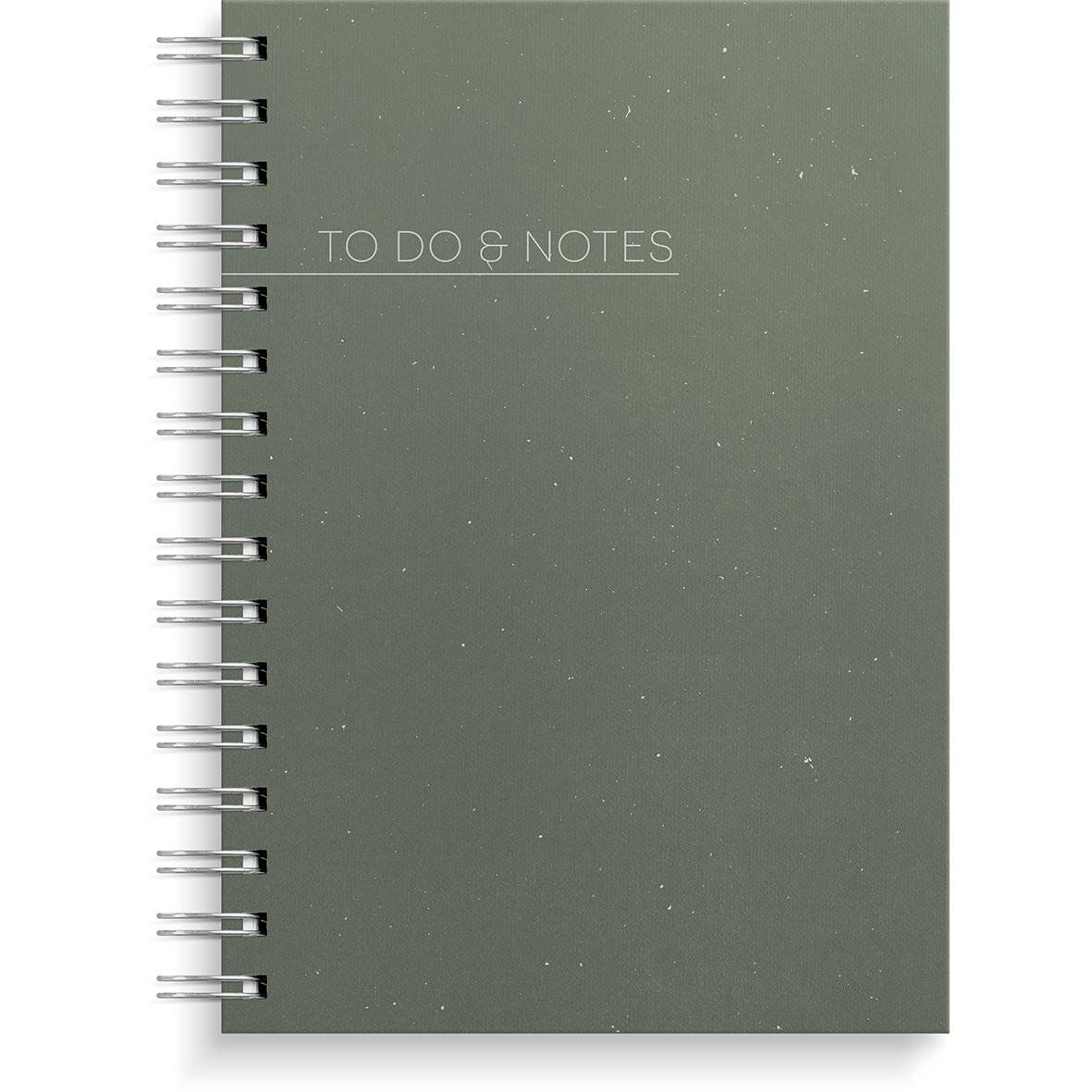 Anteckningsbok Burde Notes Linjerad Grön A5