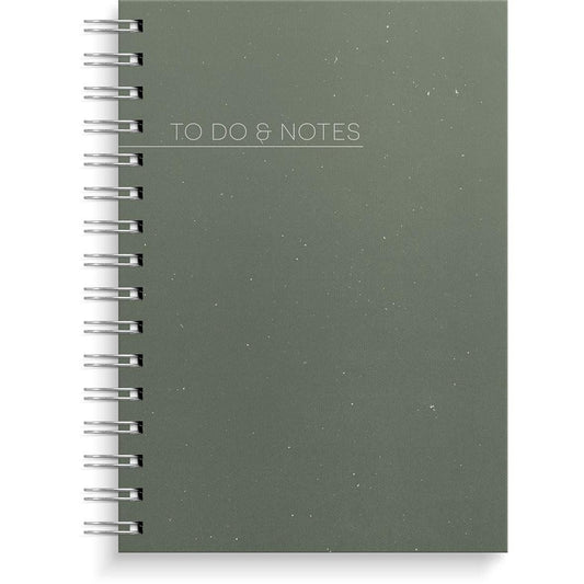 Anteckningsbok Burde Notes Linjerad Grön A5