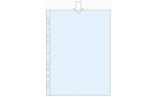 Plastficka OH PP 0,03mm Klar A4