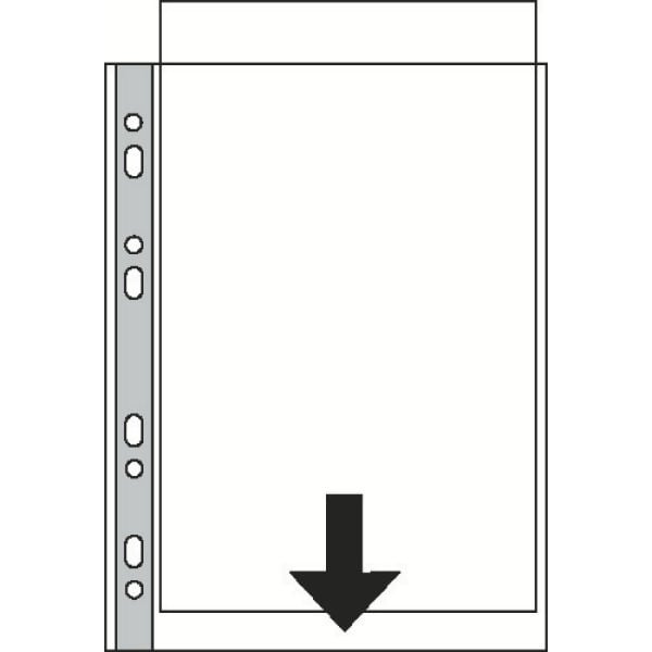 Plastficka PP 0,075mm präglad A3S