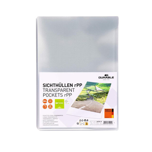 Plastmapp Durable ECO 0,10mm Transparent A4