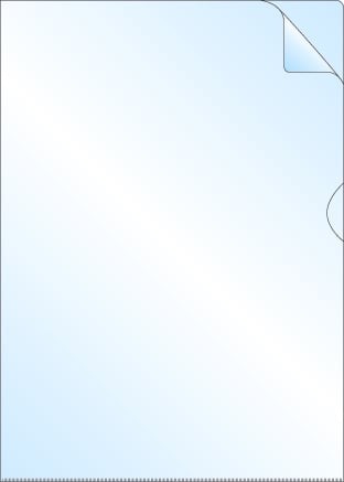 Aktmapp PP 0,18mm transparent A4