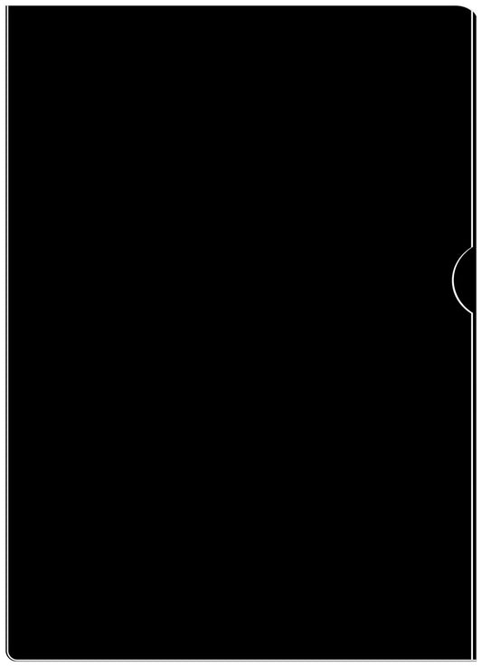 Plastmapp Style PP Kraftig 0,35mm Svart A4