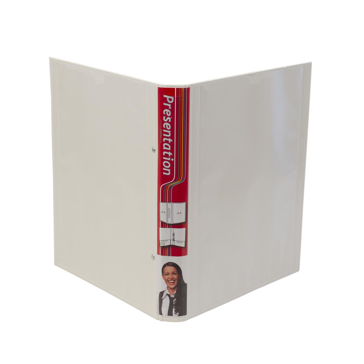 Ringpärm Keba Kebaview Ø16mm Vit A4+20mm