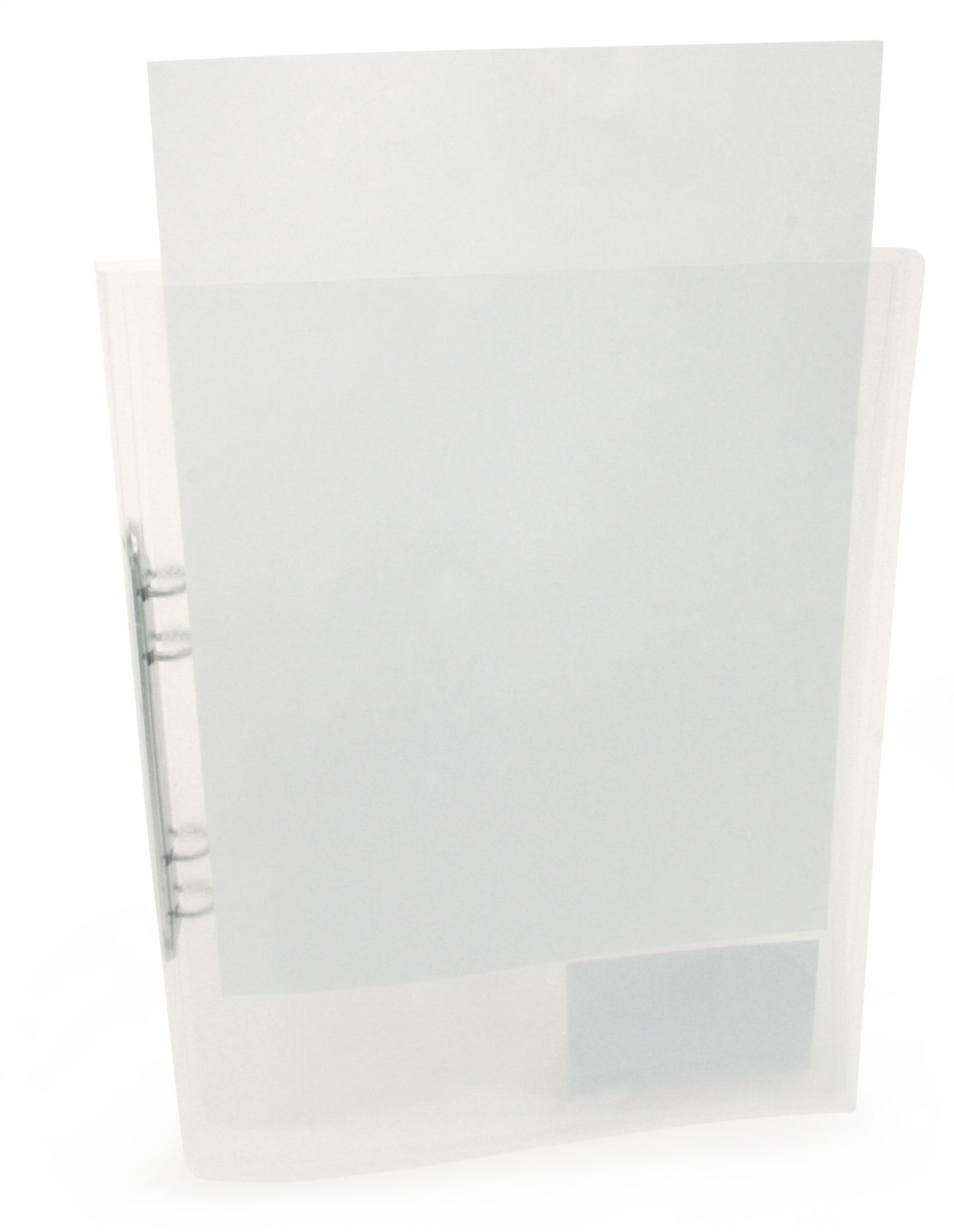 Ringpärm PP Med Ficka Ø16mm Transparent A4