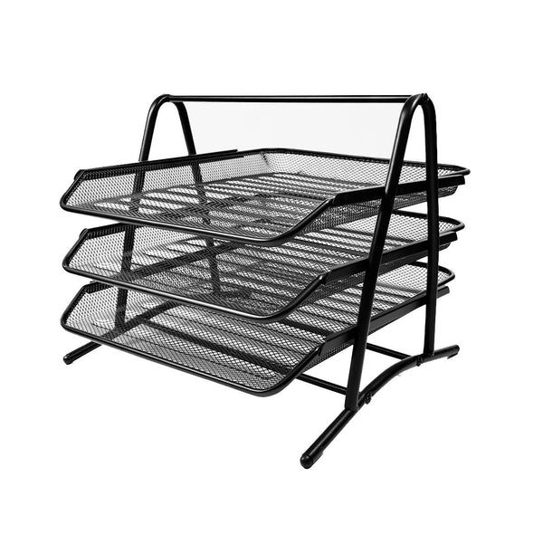 Brevkorg tråd 3-fack svart