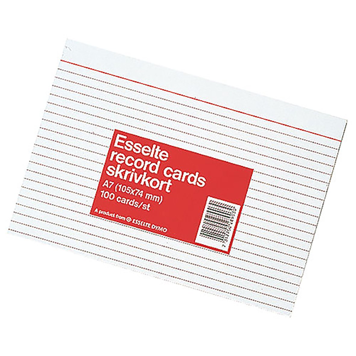 Skrivkort linjerat A7L