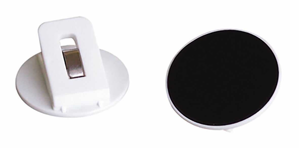 Pappersklämma Laurel Magnet vit 53mm