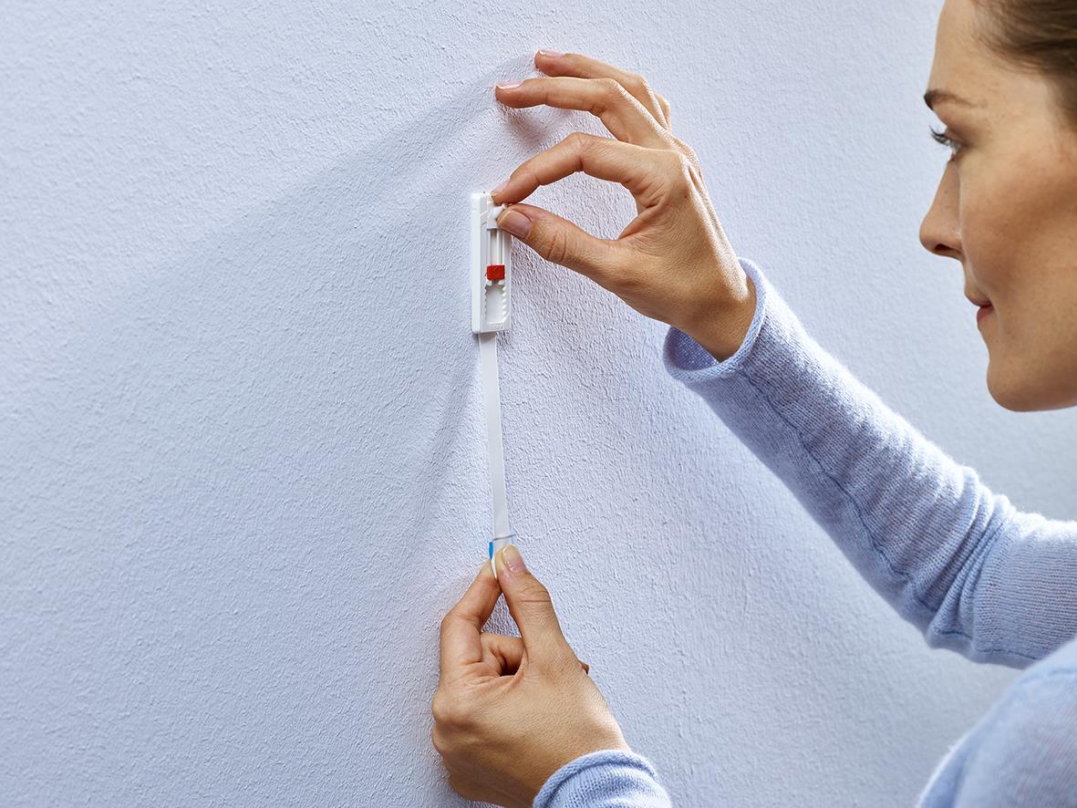 Självhäftande Spik Tesa Powerstrips Justerbar Tapet/Gips 1kg/krok