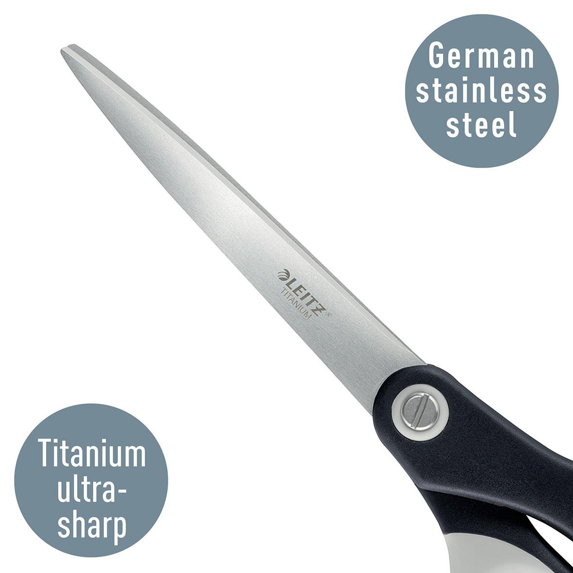 Sax Leitz Quality Titanium Svart 205mm