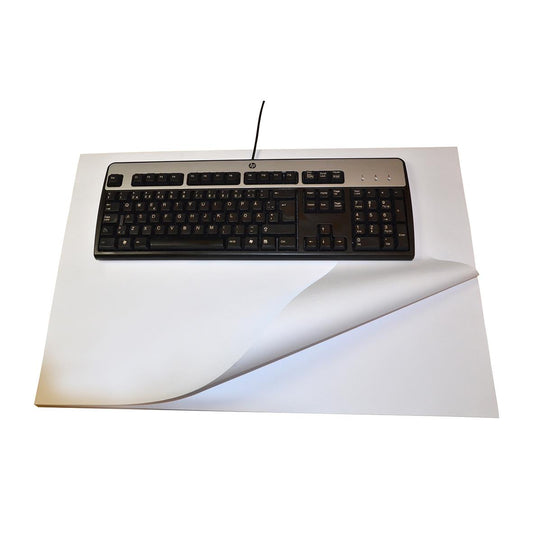 Skrivbordsblock AllOffice 100 gram 50 blad vitt 60x40cm
