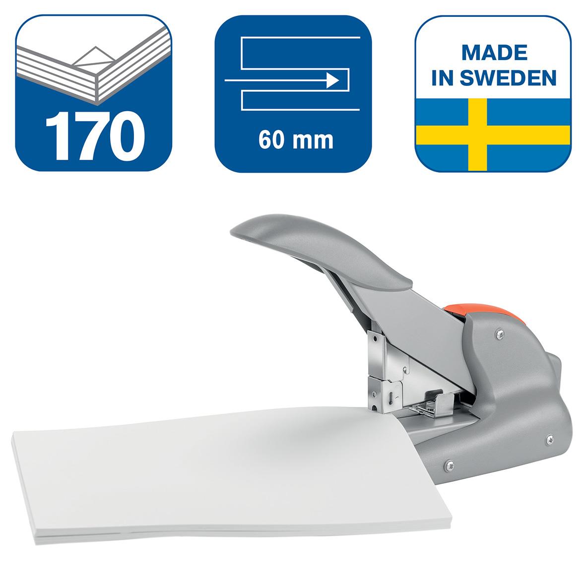 Blockhäftare Rapid Duax 170 Ark Silver