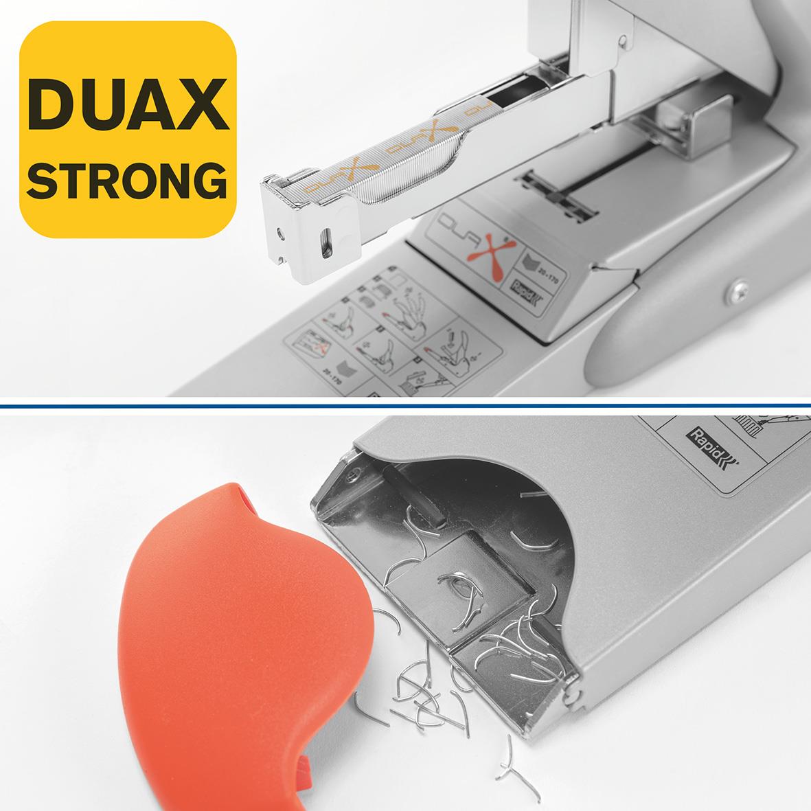 Blockhäftare Rapid Duax 170 Ark Silver