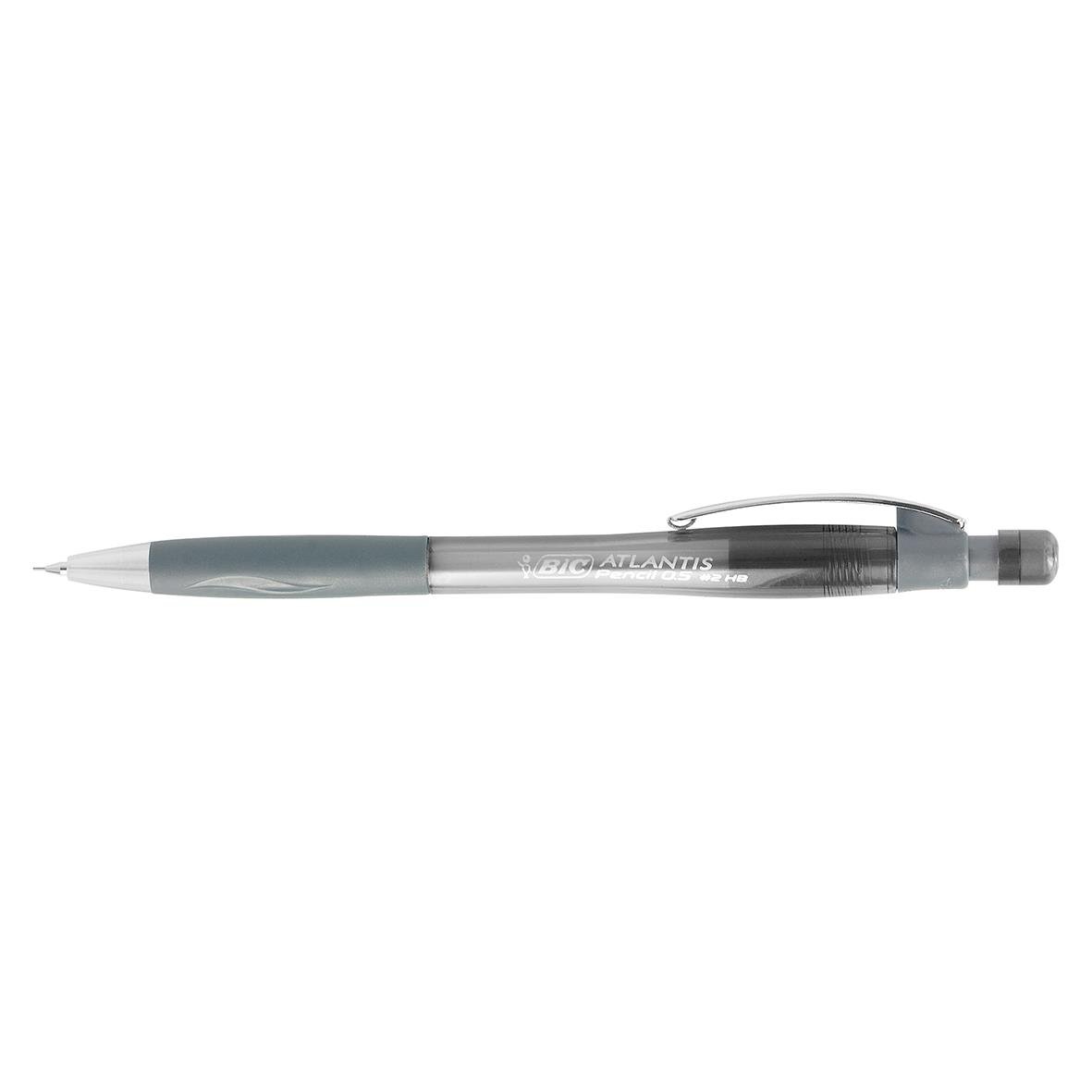 Stiftpenna Bic Velocity ljusgrå 0,5