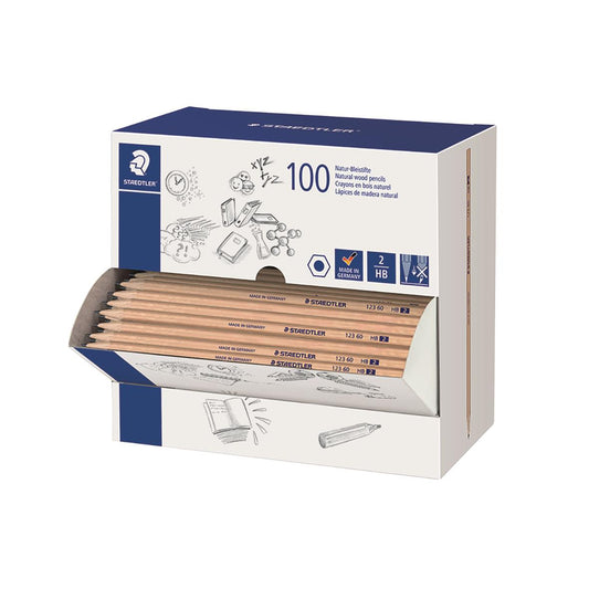 Blyertspenna Staedtler 123 Natur HB