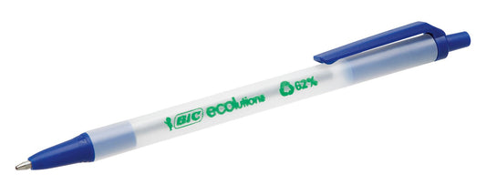 Kulspetspenna Bic Clic Stic Ecolutions Blå