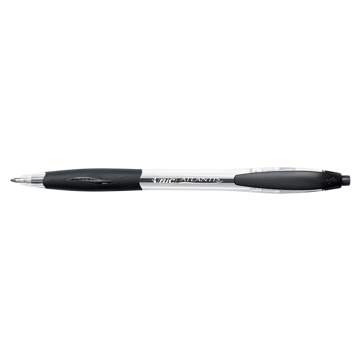 Kulspetspenna Bic Atlantis Svart Medium