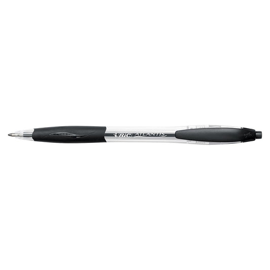 Kulspetspenna Bic Atlantis Svart Medium