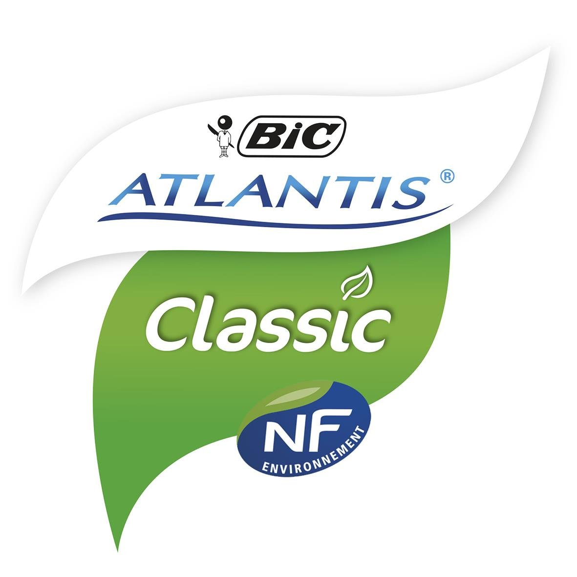 Kulspetspenna Bic Atlantis Svart Medium