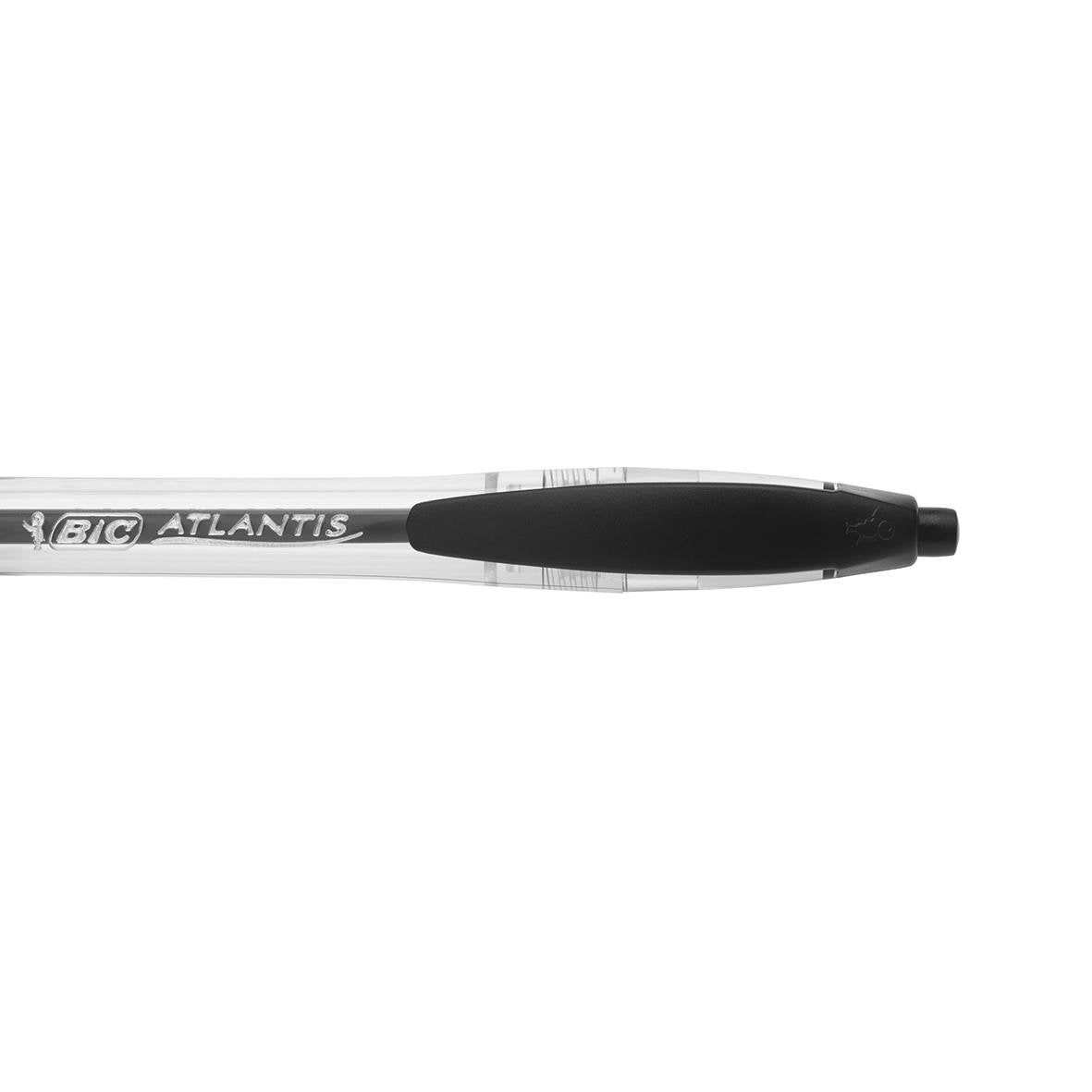 Kulspetspenna Bic Atlantis Svart Medium