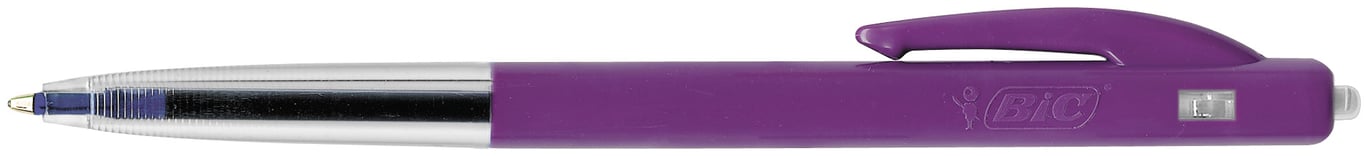 Kulspetspenna Bic Clic M10 Sort.Färger Medium