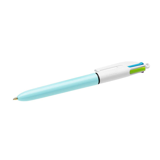 Kulspetspenna Bic Fun 4-Färg Lila/Rosa/Turkos/Lime