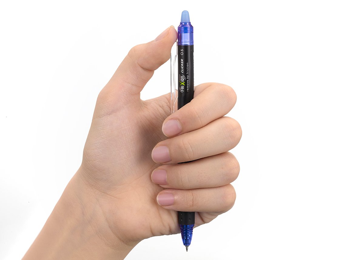 Kulspetspenna Pilot Frixion Point Clicker Svart 0.5