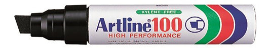 Märkpenna Artline 100 Skuren Svart 7,5/12mm