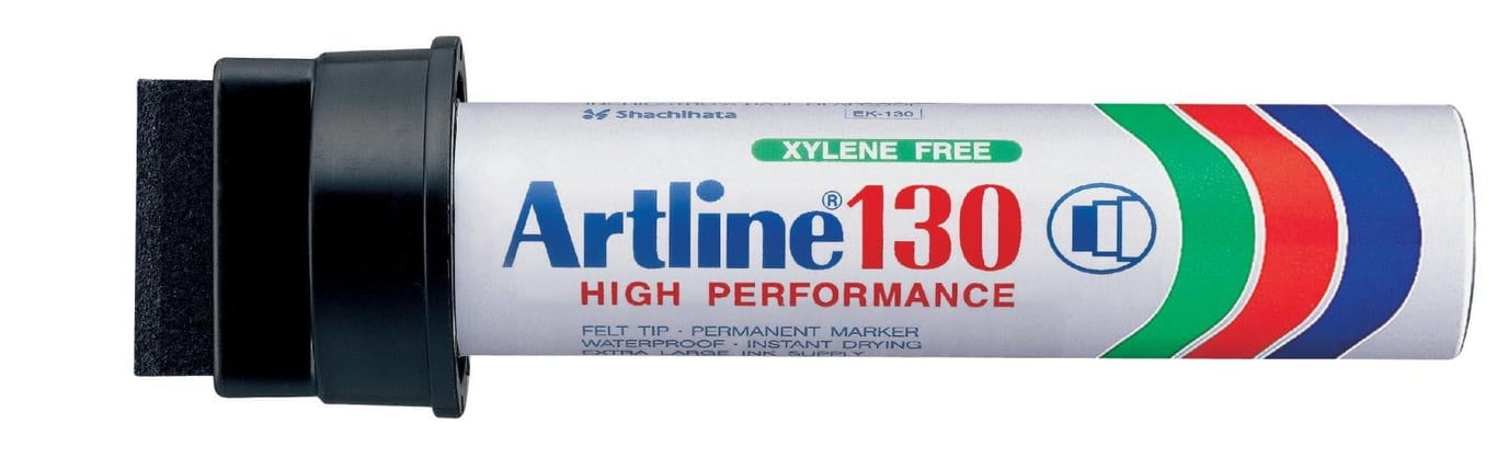 Märkpenna Artline 130 Svart 30mm