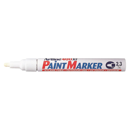 Märkpenna Artline 400XF Paint Marker Vit 2,3mm