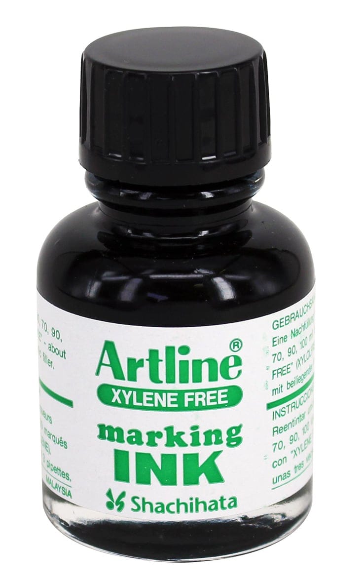 Märkbläck Artline Svart 20ml