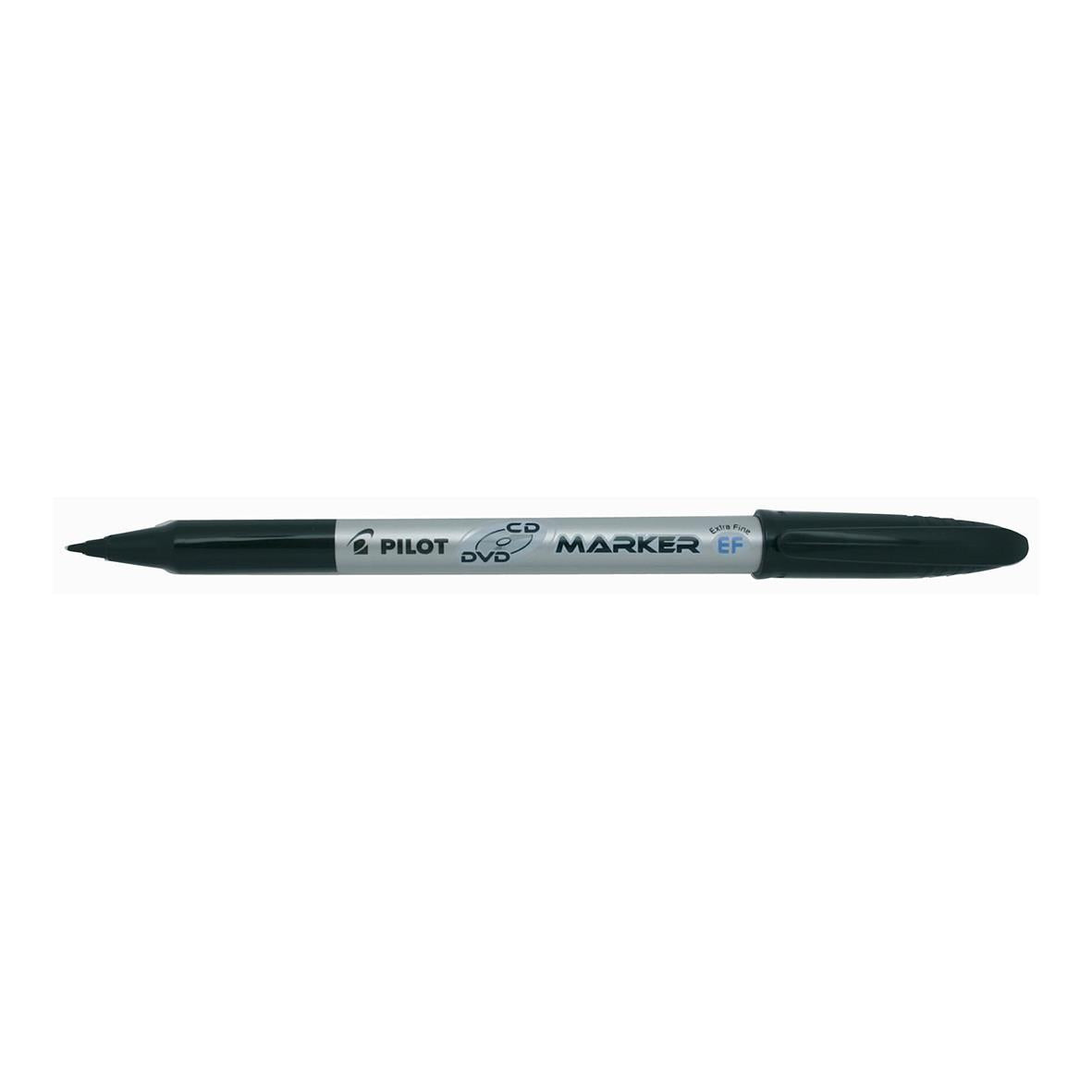 Märkpenna Pilot CD/DVD Marker Svart 0,9mm