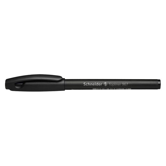 Fiberpenna Schneider Topliner 967 Svart 0,4mm