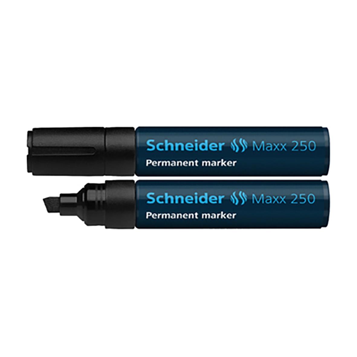 Märkpenna Schneider Maxx 250 Skuren Svart 2/7mm