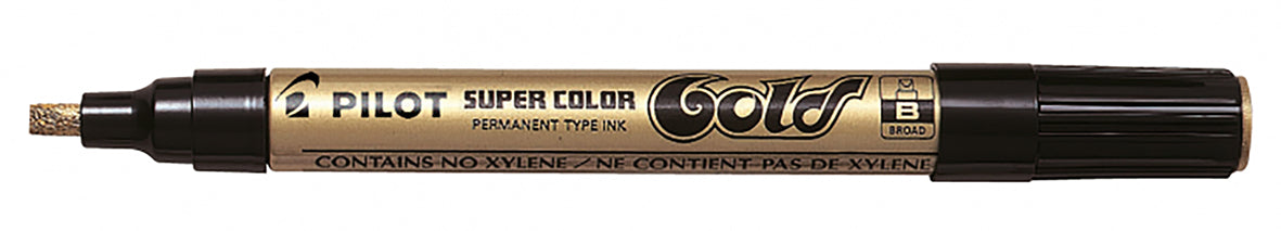 Märkpenna Pilot Super Color Guld 4,5mm