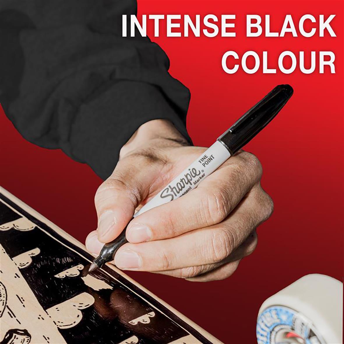 Märkpenna Sharpie Svart Fine