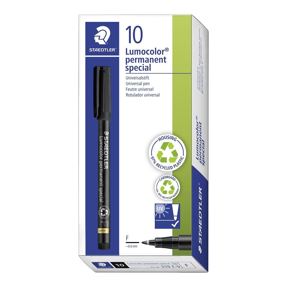 Universalpenna Staedtler Lumocolor 319 Perm. Special Svart 0,4mm