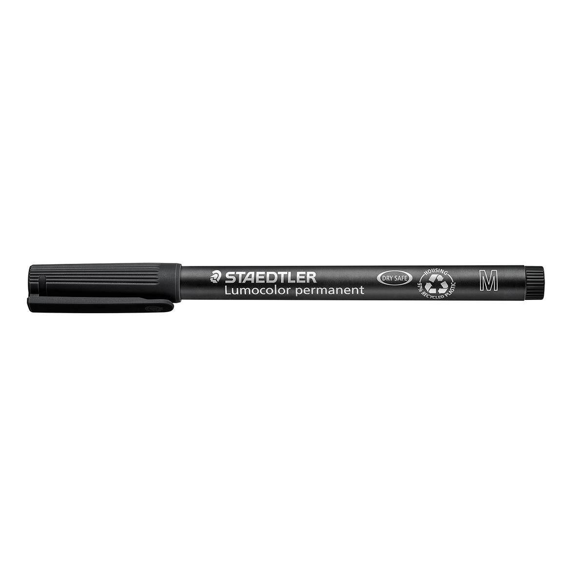 Universalpenna Staedtler Lumocolor 317 Permanent Svart 1mm