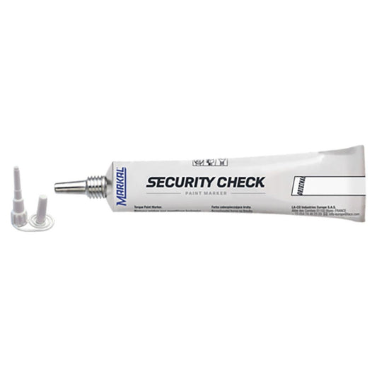 Skruvsäkerhetsfärg Markal Security Check Vit