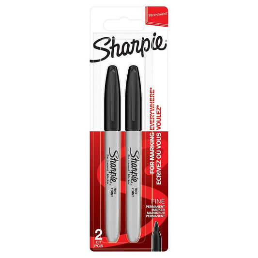 Märkpenna Sharpie Permanent Svart Fine