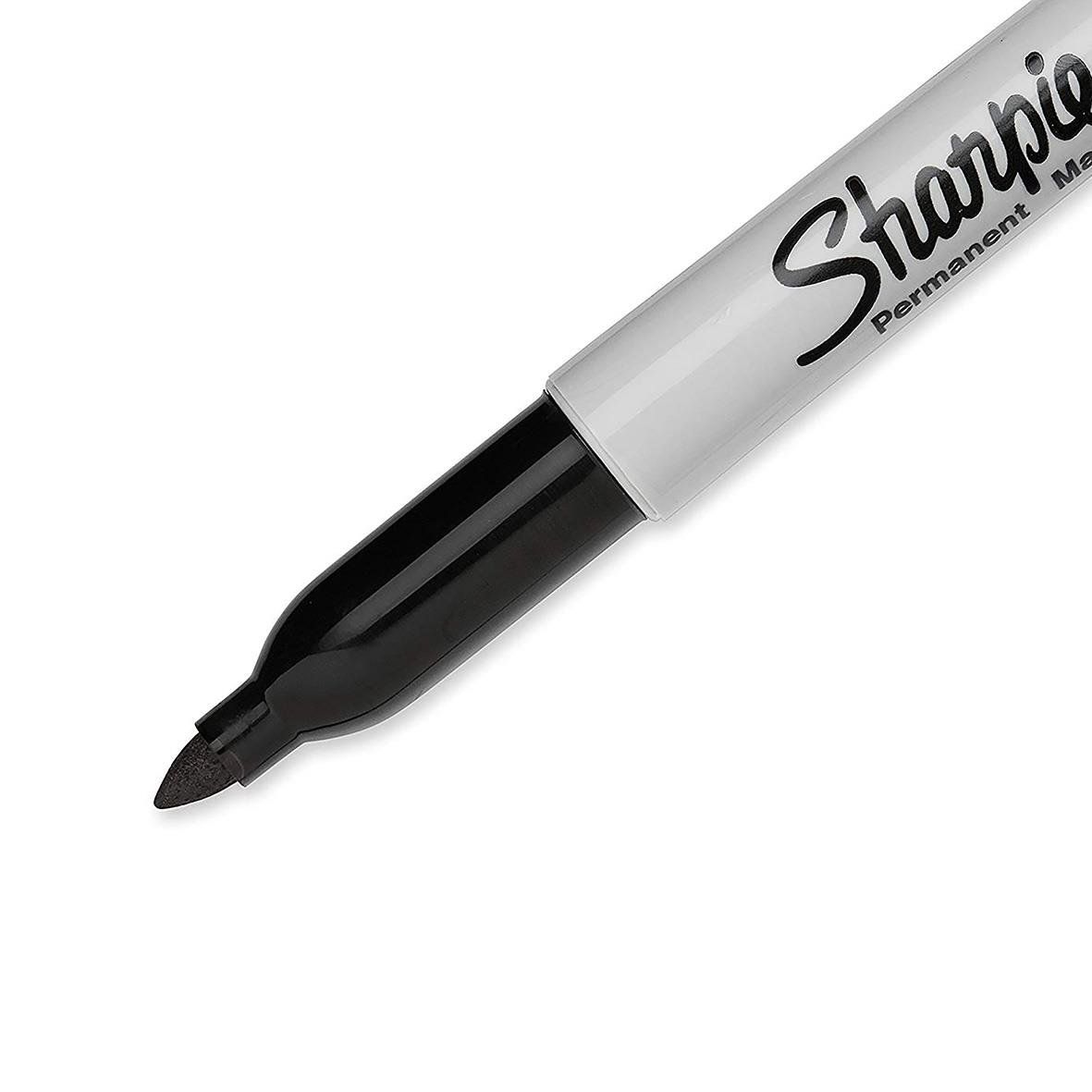 Märkpenna Sharpie Permanent Svart Fine