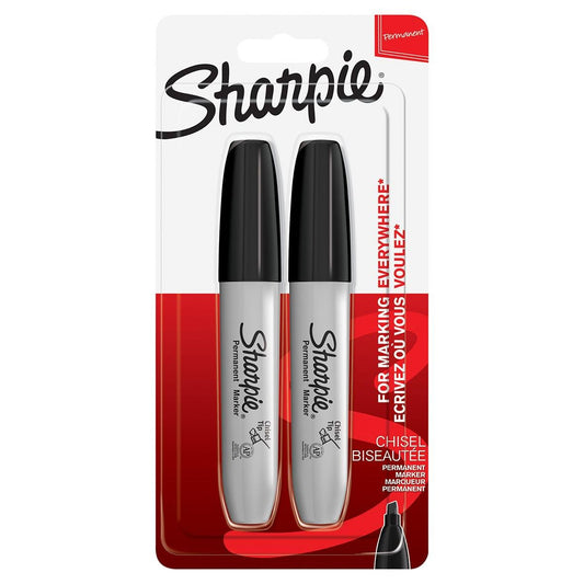 Märkpenna Sharpie Permanent Svart Bred