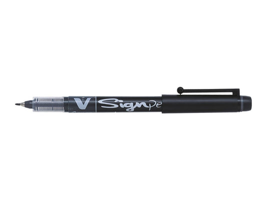 Fiberpenna Pilot V-Sign Pen Svart 2mm