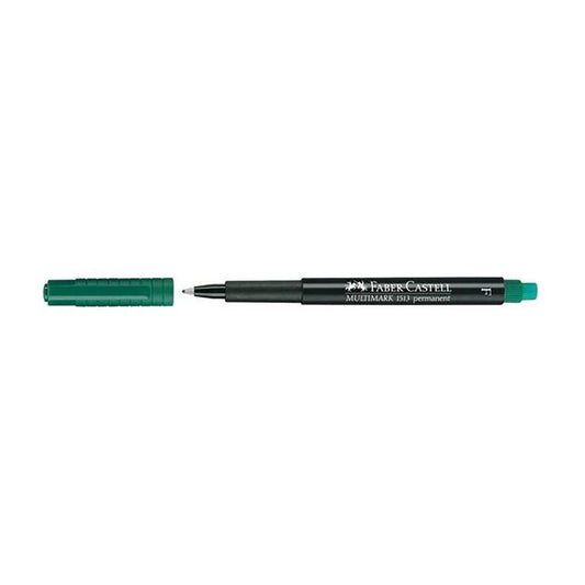 Märkpenna Faber-Castell Multimark Permanent Grön 0,6mm