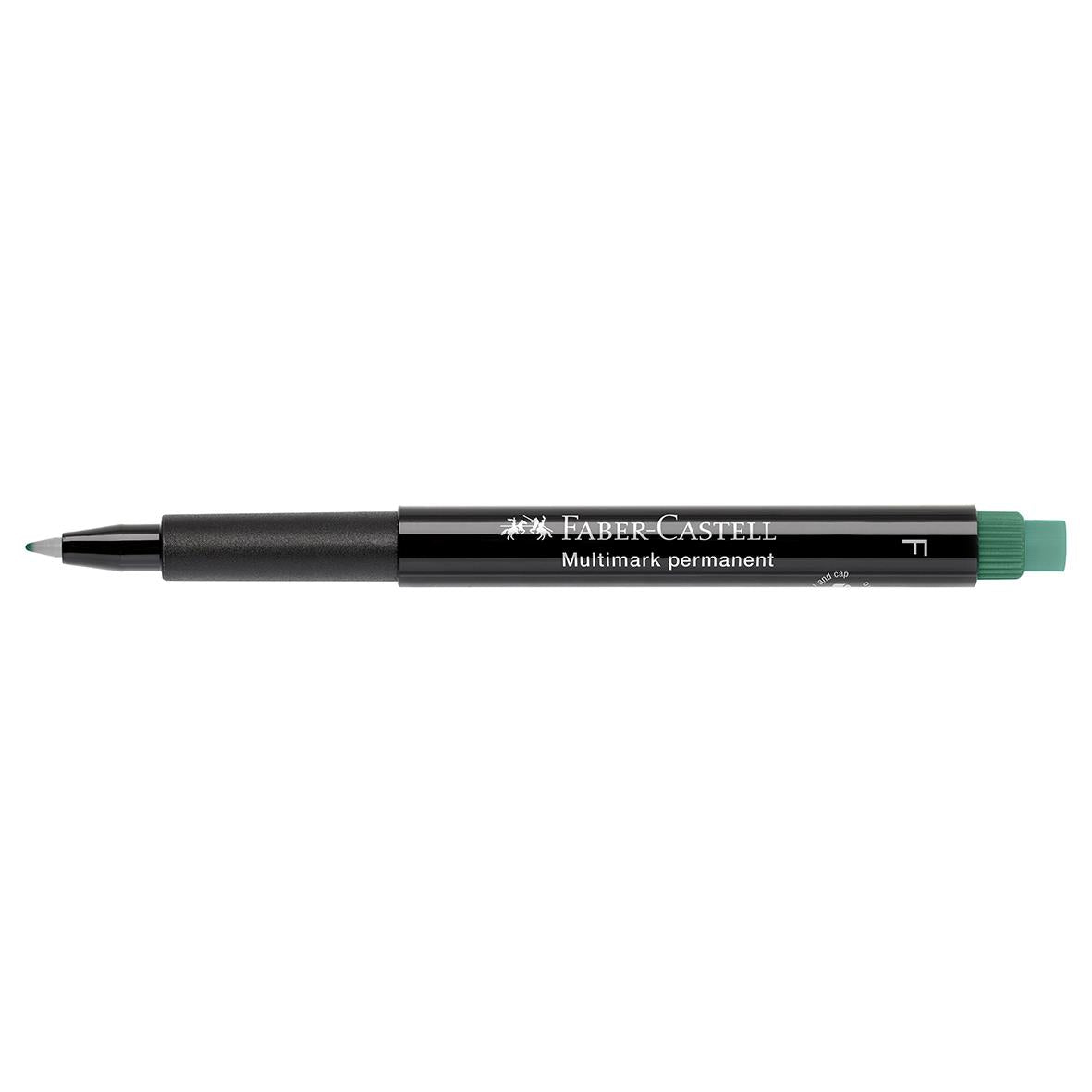 Märkpenna Faber-Castell Multimark Permanent Grön 0,6mm