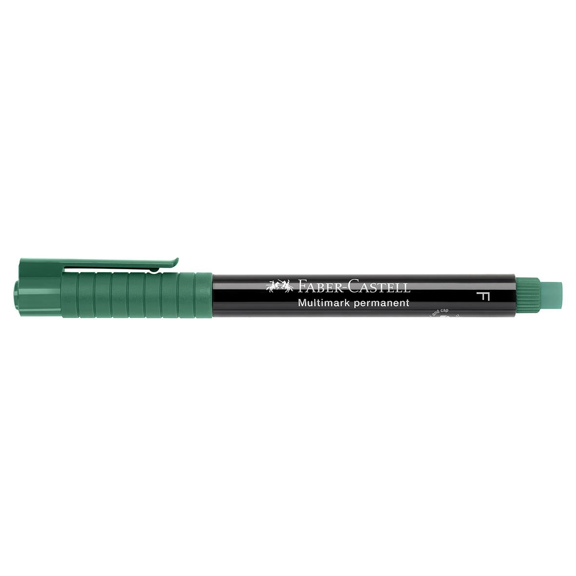 Märkpenna Faber-Castell Multimark Permanent Grön 0,6mm