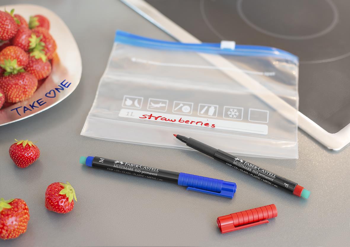 Märkpenna Faber-Castell Multimark Permanent Grön 0,6mm