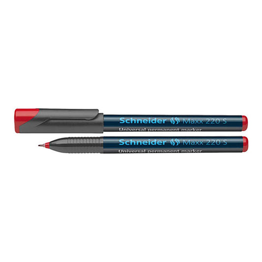 Universalpenna Schneider 220 Permanent Röd 0,4mm