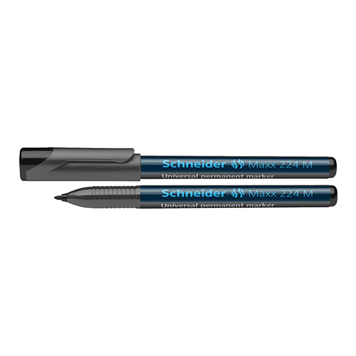 Universalpenna Schneider 224 Permanent Svart 1mm